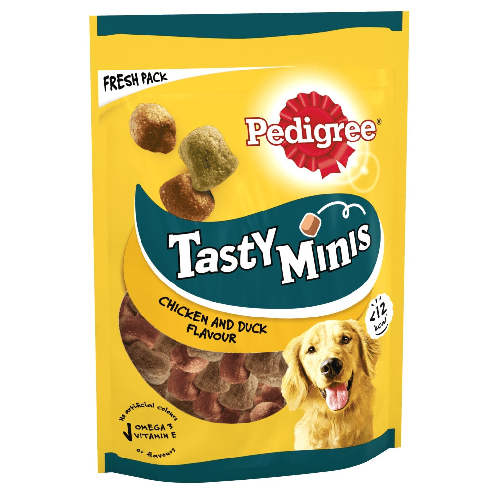 Pedigree Tasty Minis Chewy Chunks Chicken & Duck 130