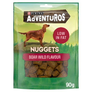 Purina Adventuros Nuggets Wild Boar Flavour 90g