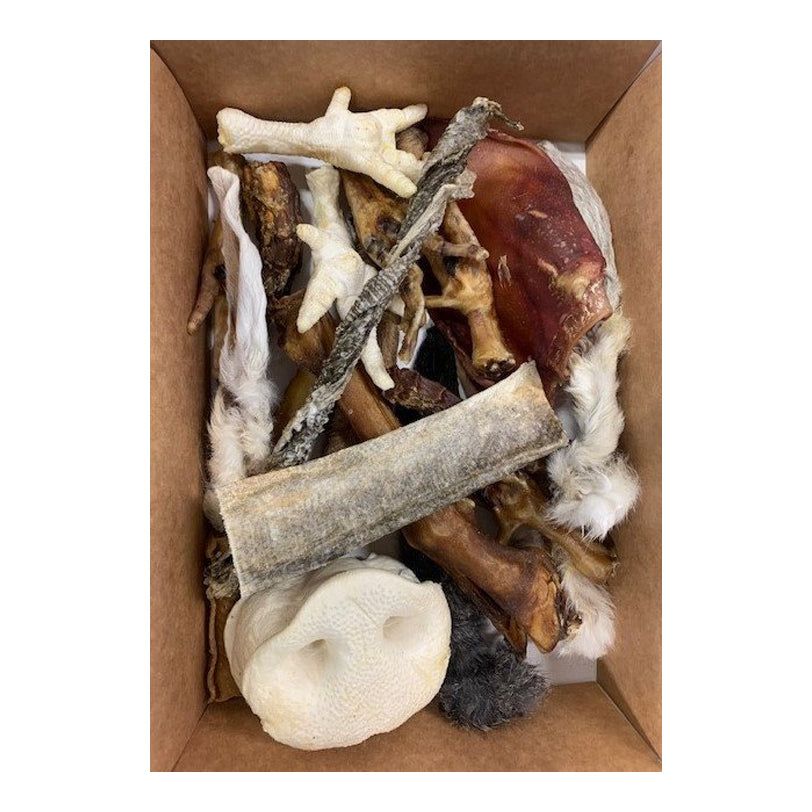 K9 Chew Co 20 Piece Natural Treat Feast  Box
