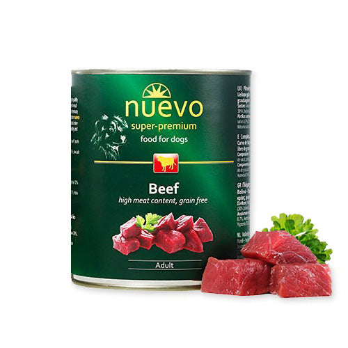 Nuevo Dog Adult Beef 6x800g