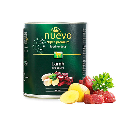 Nuevo Dog Adult Lamb & Potato 6x800g