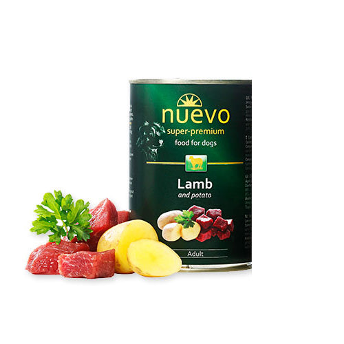 Nuevo Dog Adult Lamb & Potato 6x400g