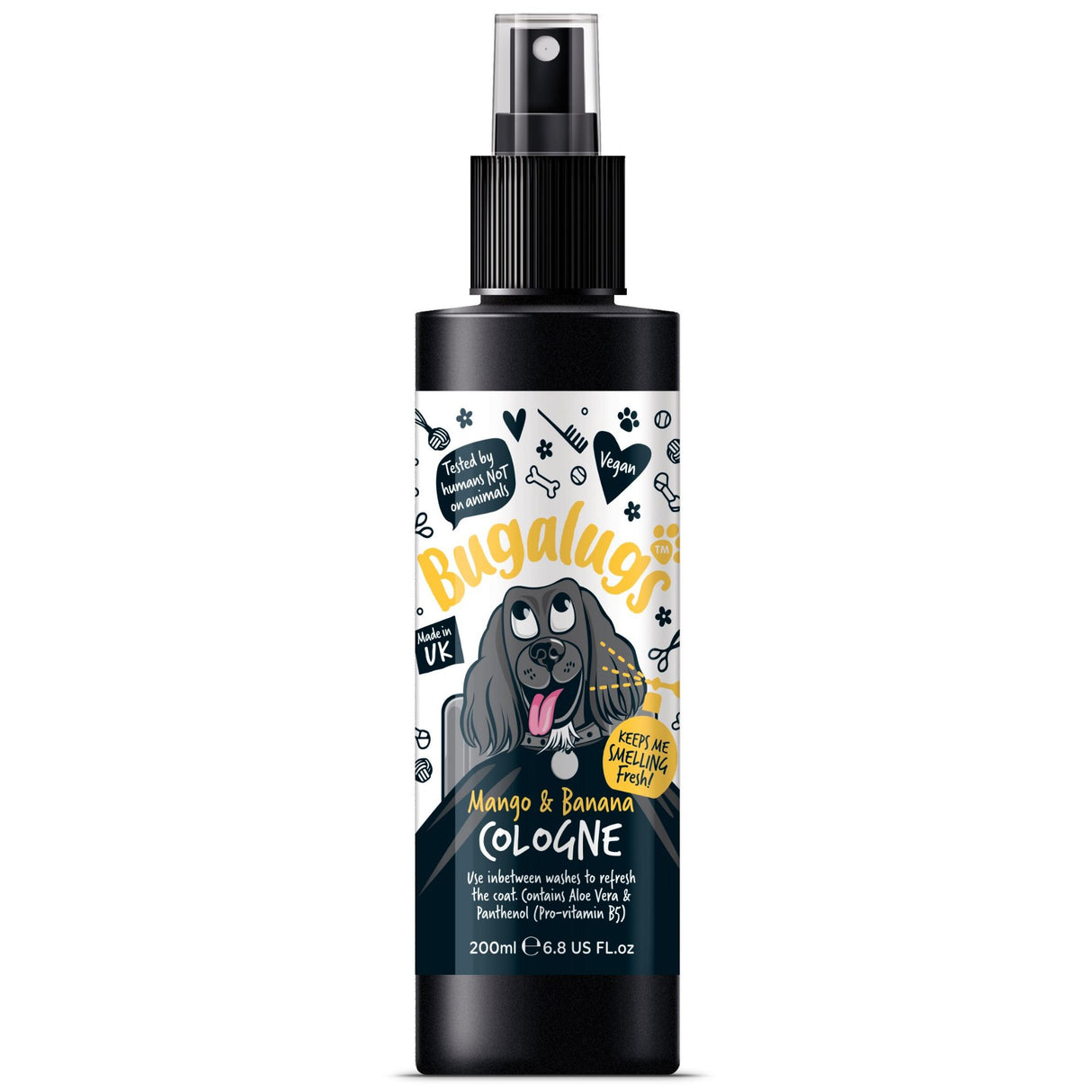 Bugalugs Mango & Banana Dog Cologne 200ml