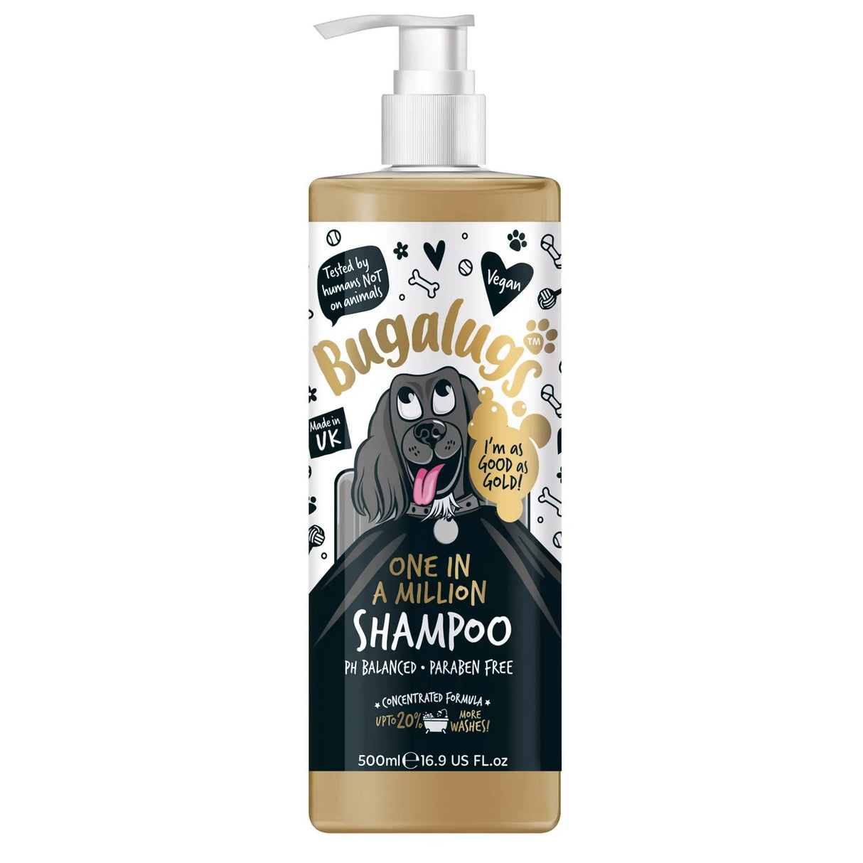 Bugalugs Shampoo One In A Million 500ml