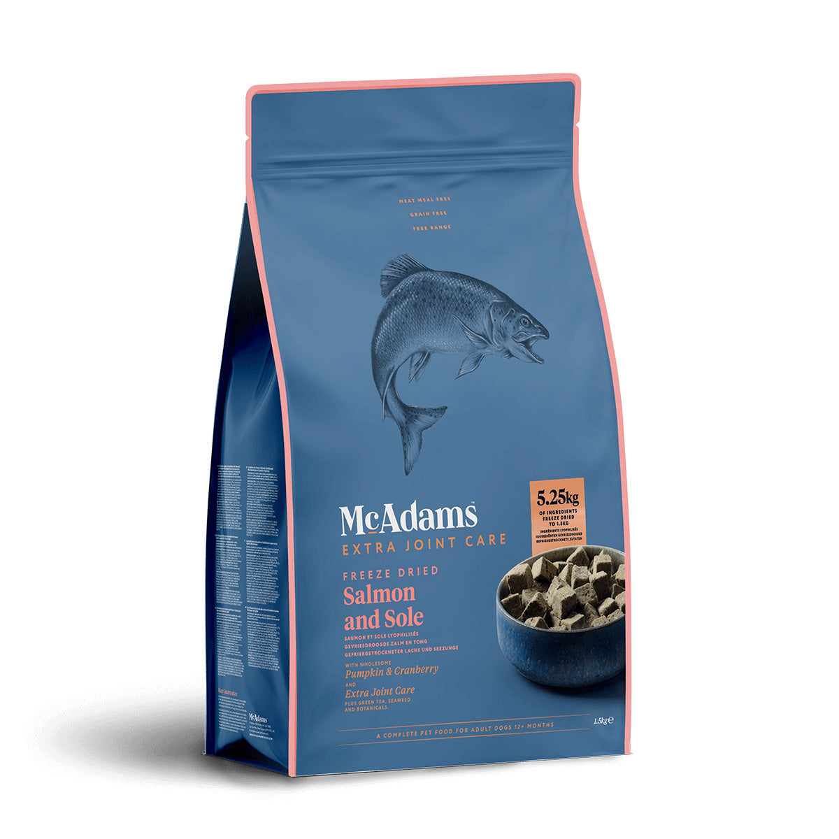 McAdams Dog Freeze Dried Salmon & Sole 1.5kg