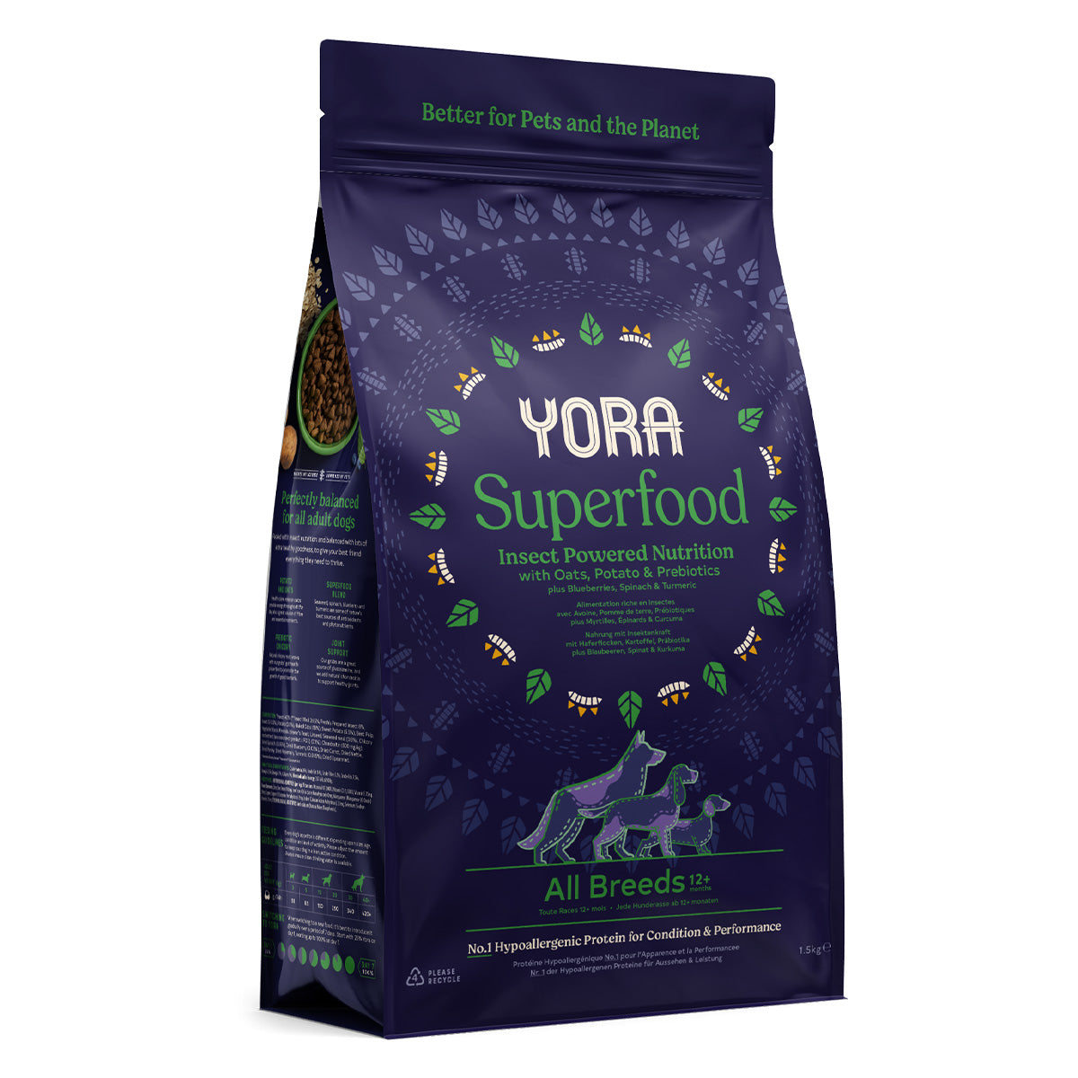 Yora Dog - Insect Protein All Breed Superfood 1.5kg