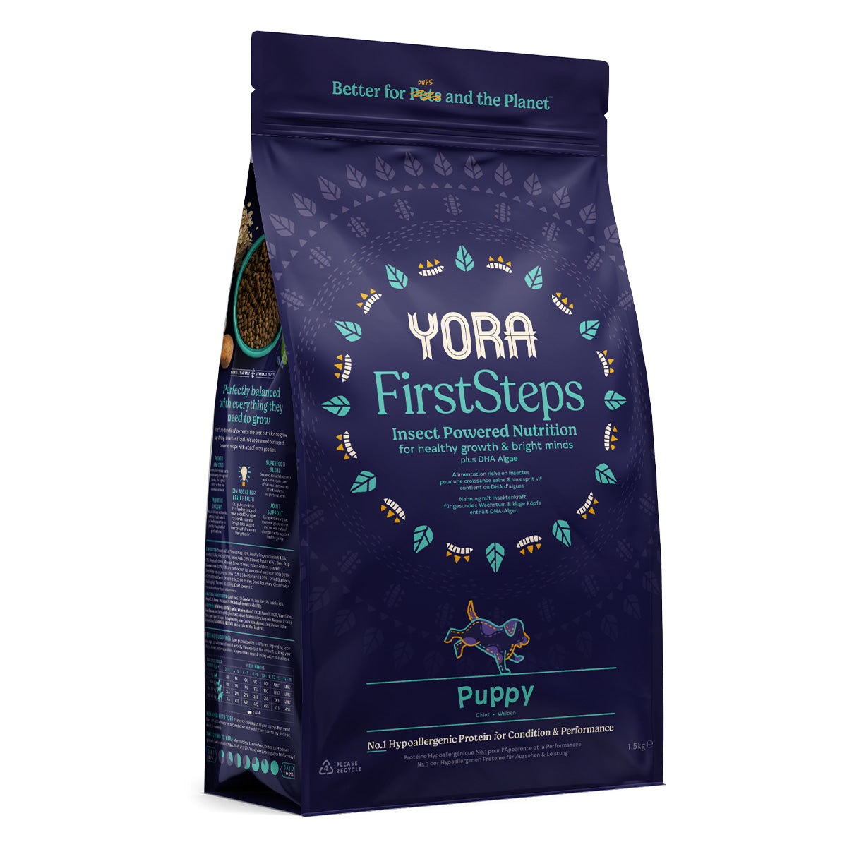 Yora Dog - Insect Protein Puppy First Steps 12kg