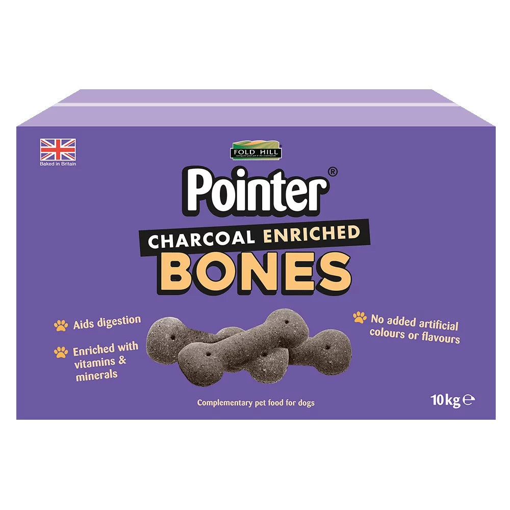 Pointer Charcoal Enriched Bones 10kg