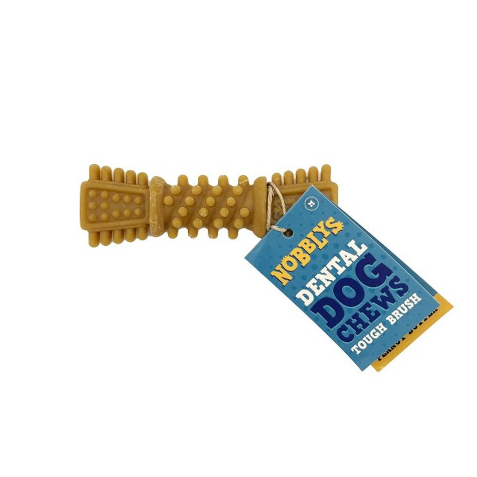 Petello Nobblys Tough Brush Peanuts Butter Chew 50g