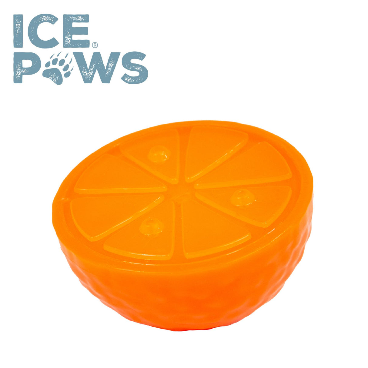 Ice Paws Orange Cooling Toy