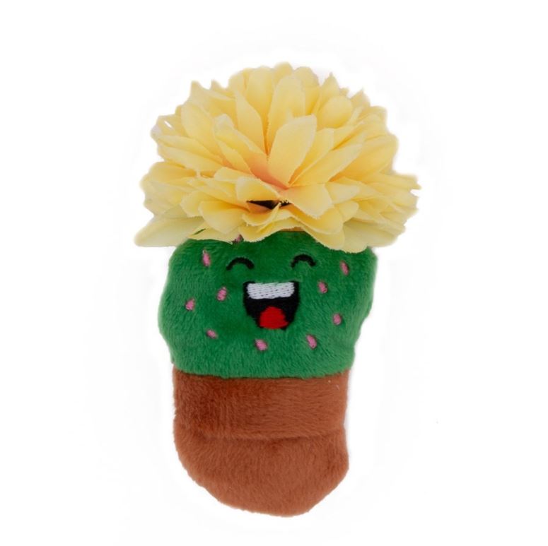 Fiesta Flower Cactus Pot Cat Toy