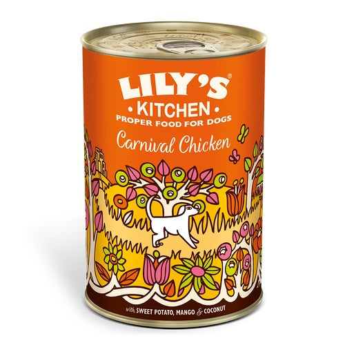 Lily's Kitchen Dog Tin Carnival Chicken 6x400g