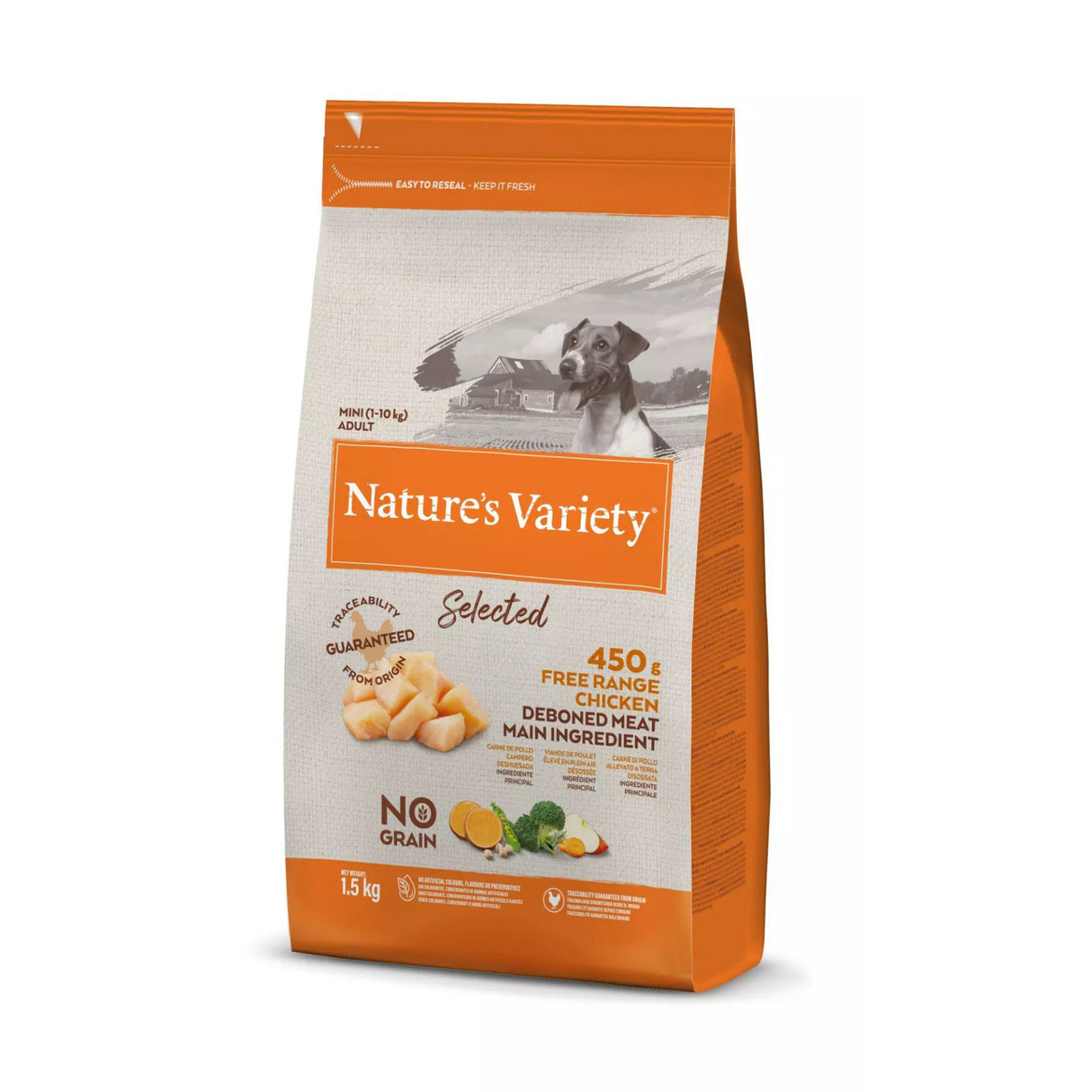 Natures Variety Dog - Selected Mini Adult Chicken 1.5kg