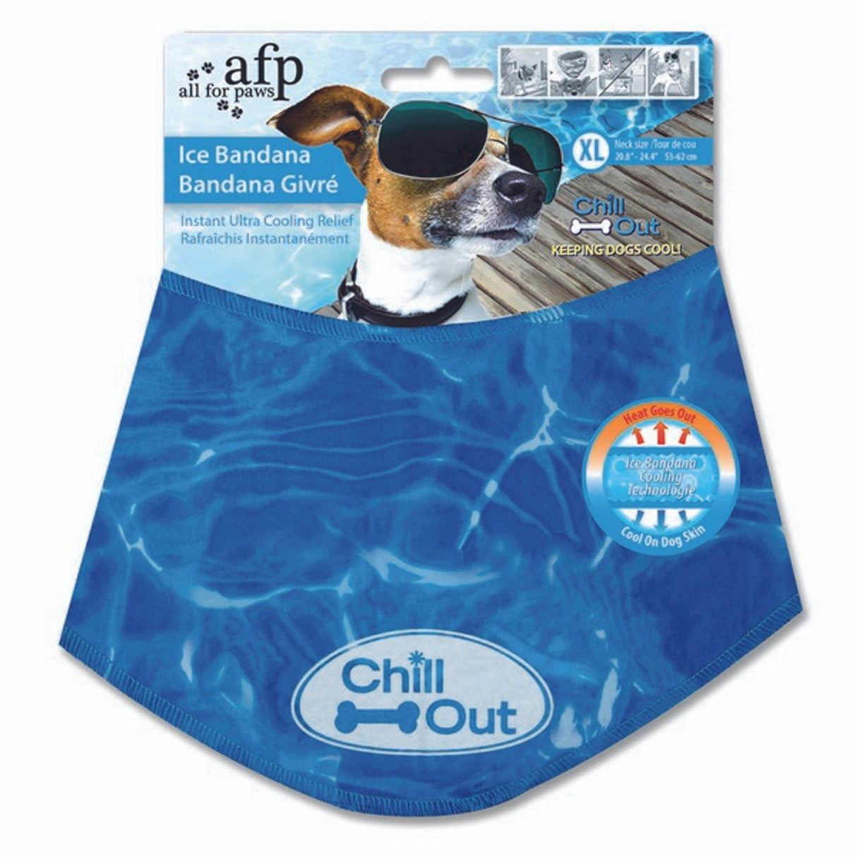 All For Paws Chill Ice Bandana X-Large