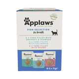 Applaws Cat - Pouch Multipack Fish Selection In Broth 12x70g