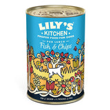 Lily's Kitchen Dog Tin Fish & Chips 6x400g