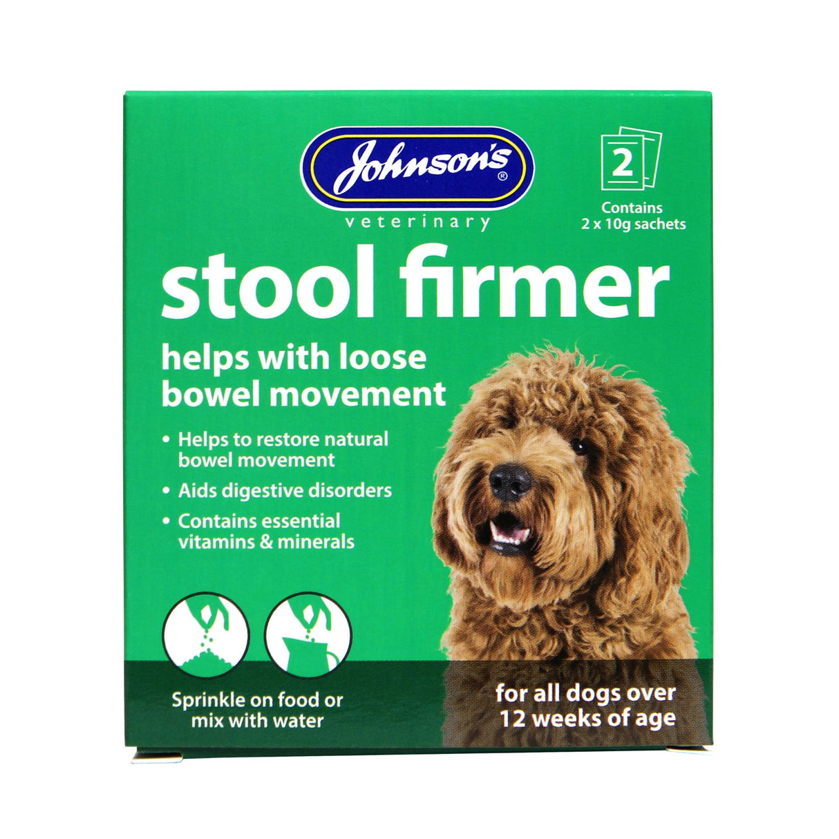 Johnsons Stool Firmer Dog