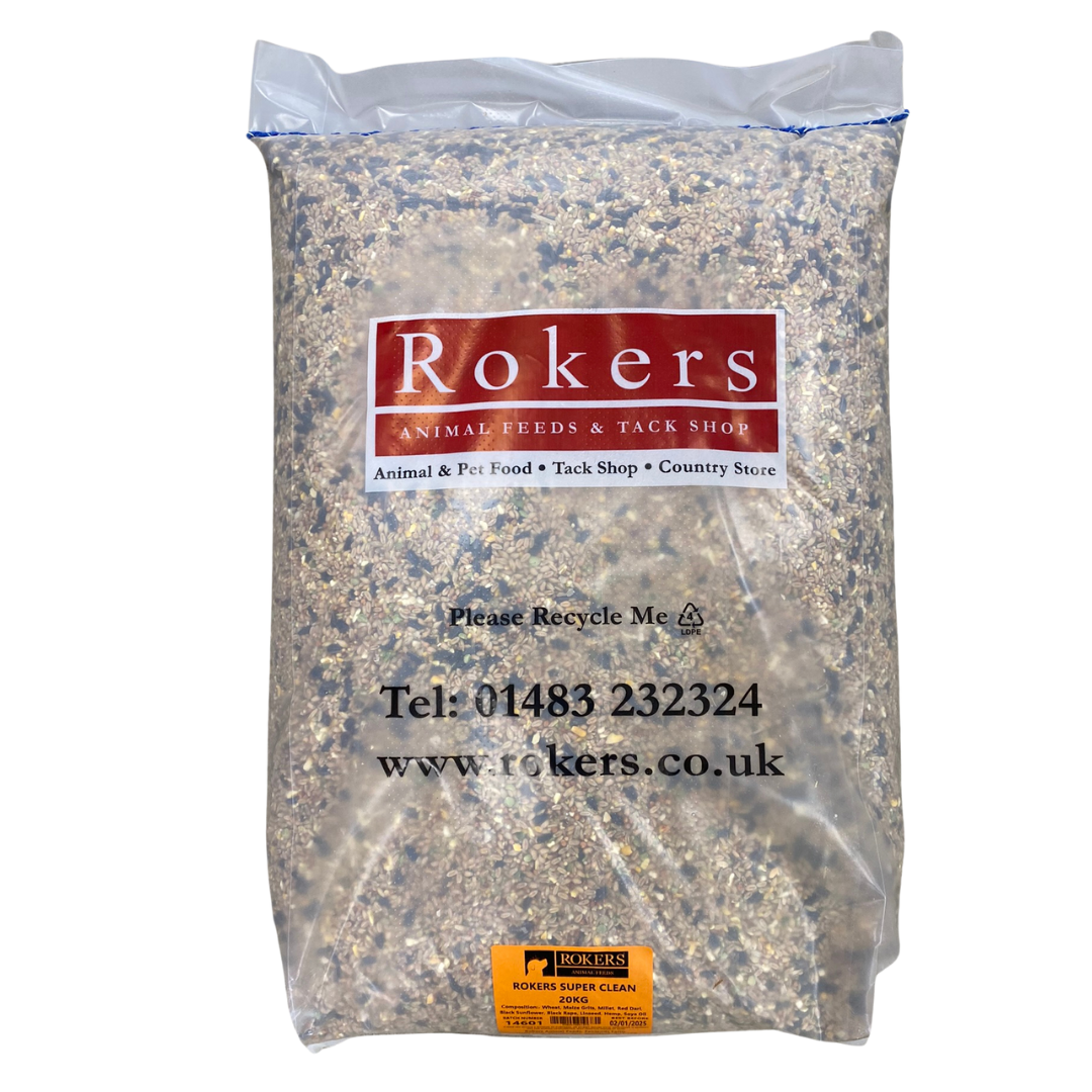 Rokers Wild Bird Super Clean 20kg