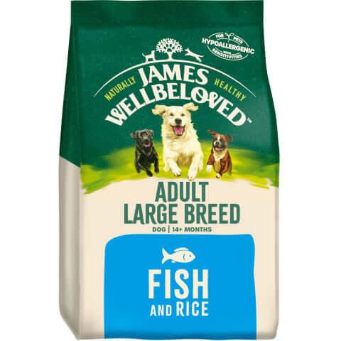 James Wellbeloved Dog - Adult Large Breed Fish & Rice 15kg