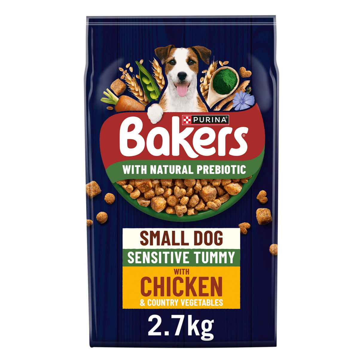 Bakers Small Dog Sensitive Tummy Dry Food 2.7kg