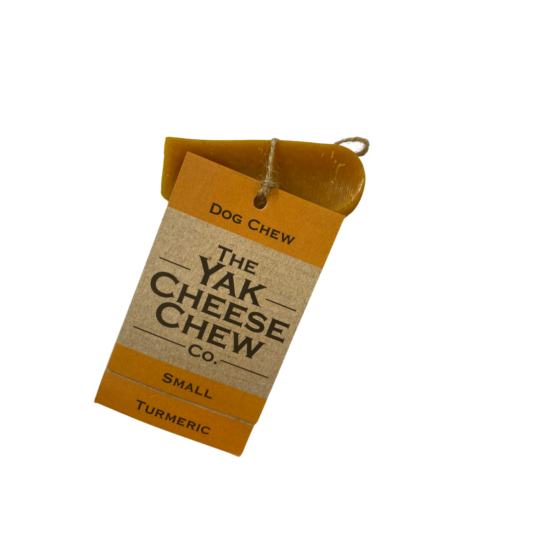 The Yak Cheese Chew Co. Dog Chew Turmeric Small