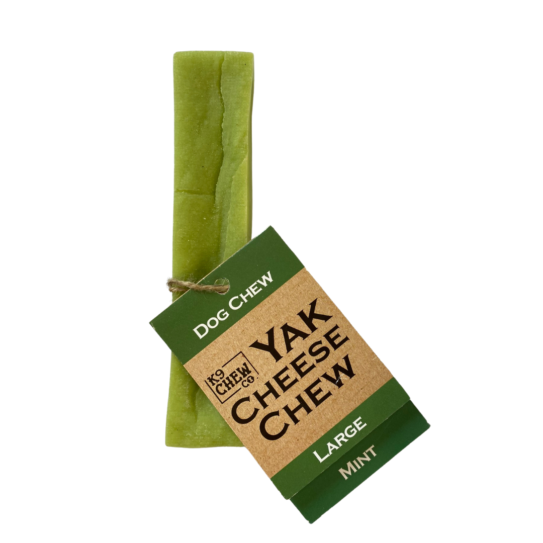 The Yak Cheese Chew Co. Dog Chew Mint Large