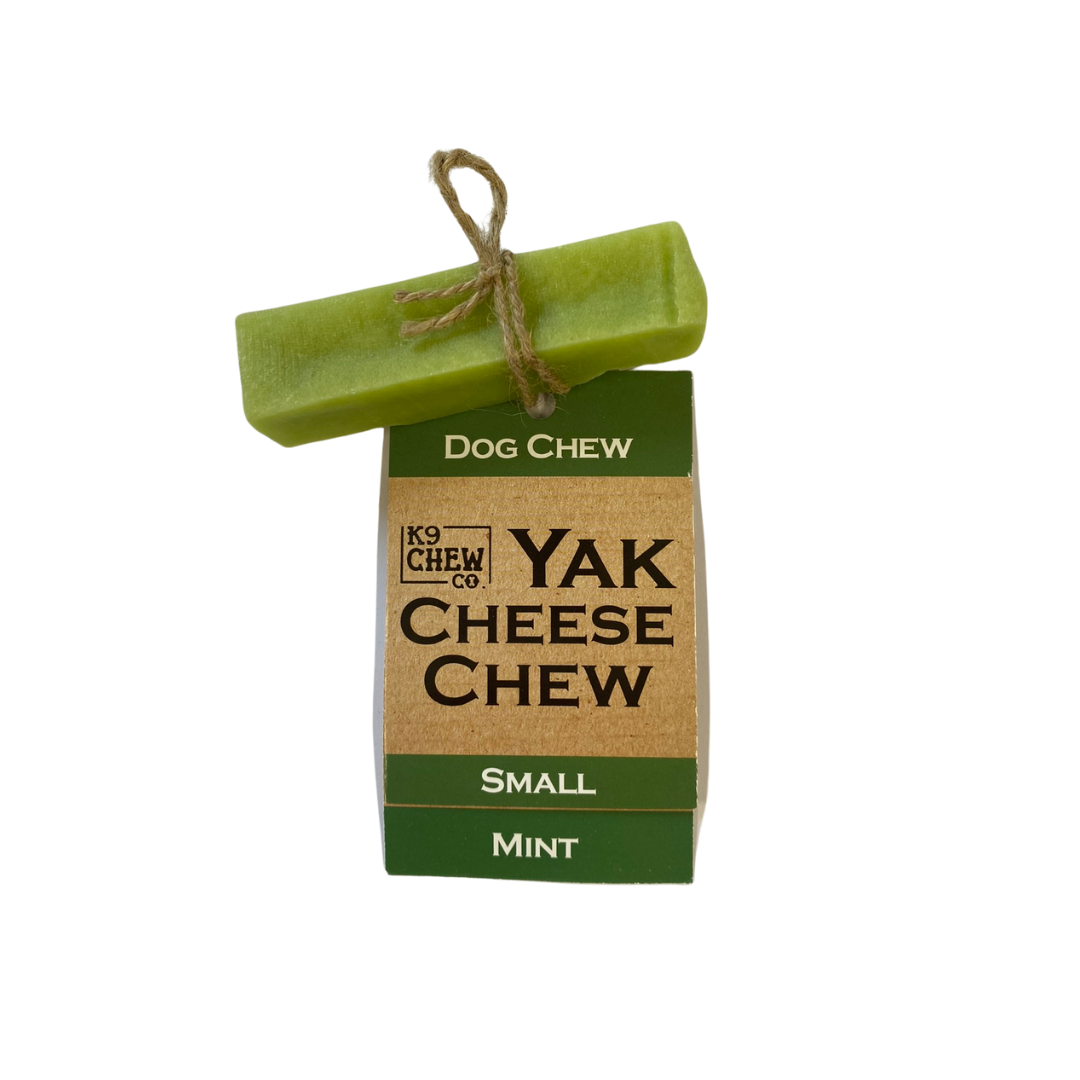 The Yak Cheese Chew Co. Dog Chew Mint Small