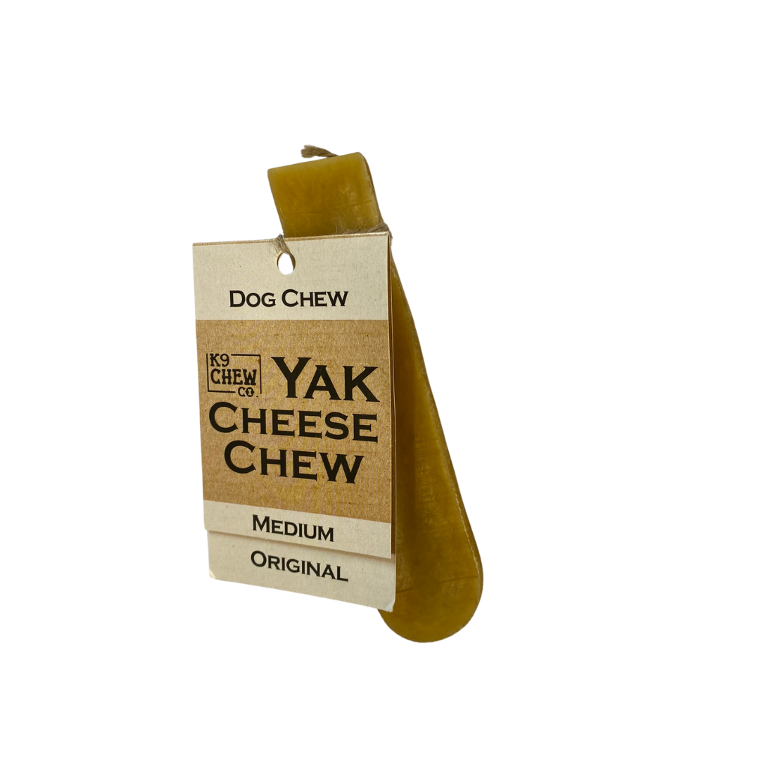 The Yak Cheese Chew Co. Dog Chew Original Medium