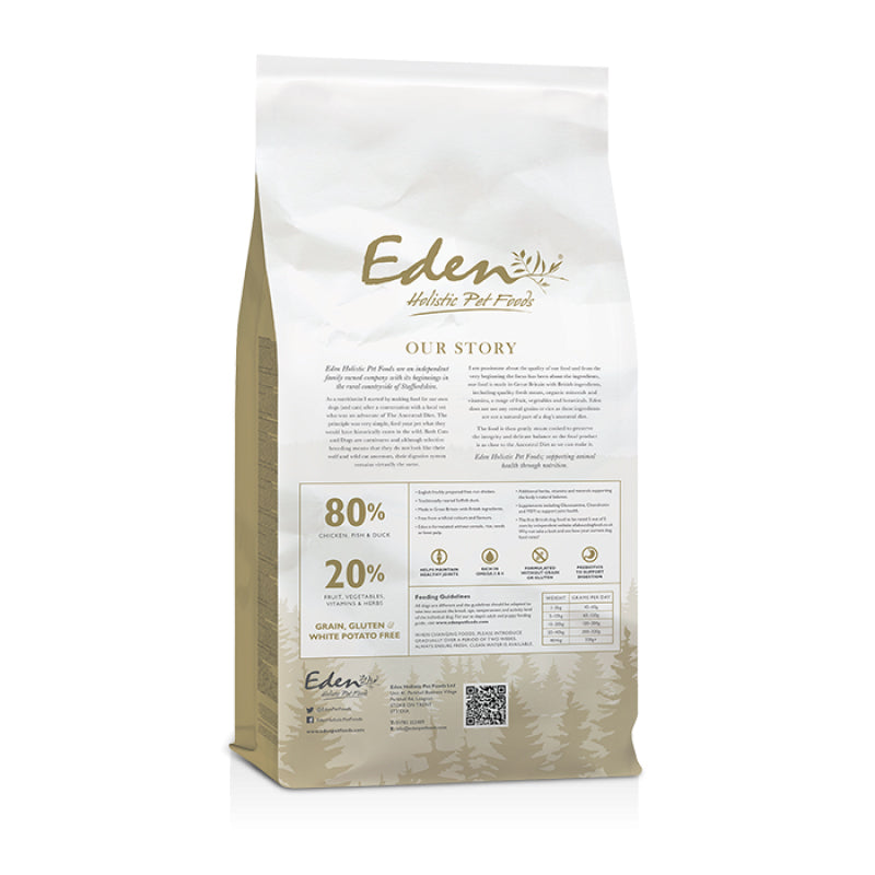 Eden Dog - 80/20 Original Cuisine Medium Kibble 2kg