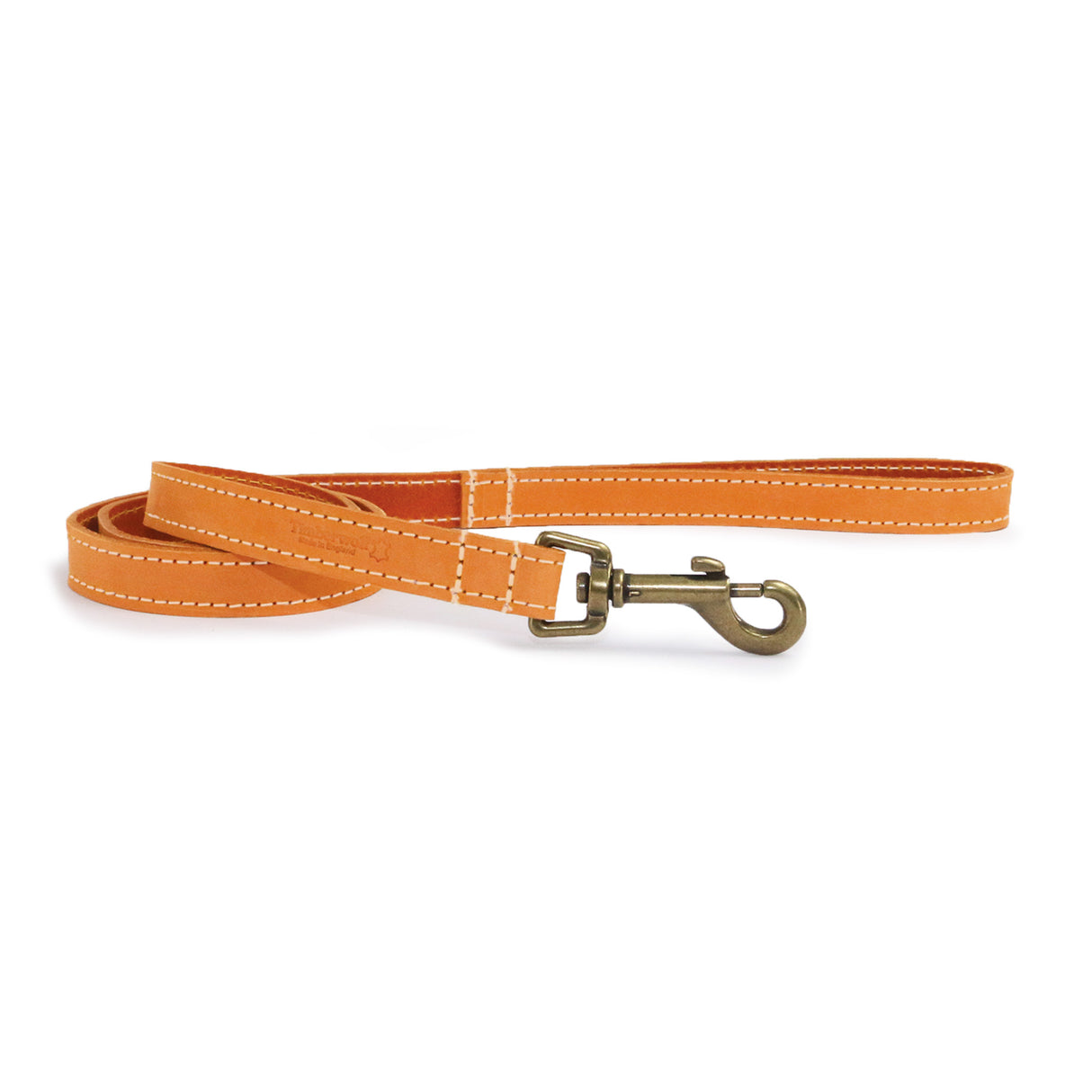 Ancol Timberwolf Leather Lead Mustard 1mx19mm