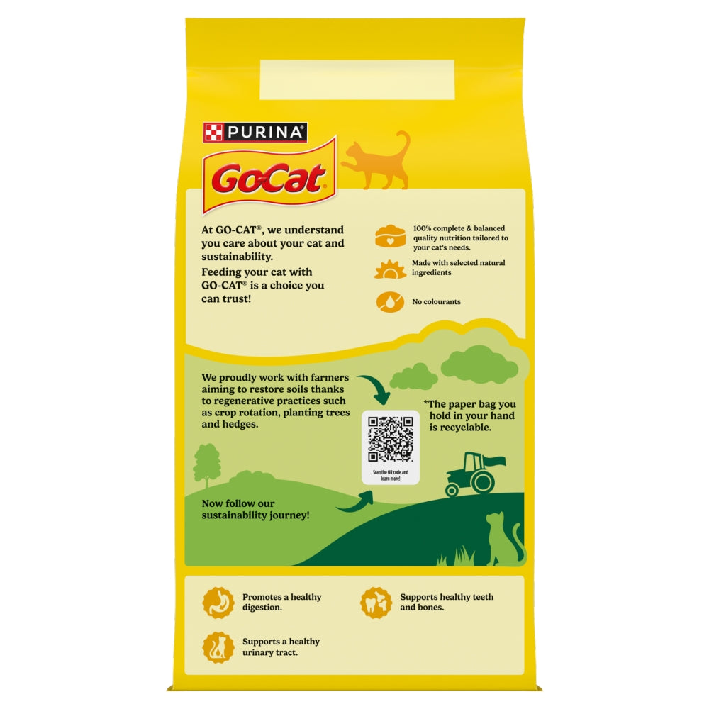 Go-Cat Adult Chicken and Duck Dry Cat Food 4kg