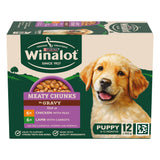 Winalot Meaty Chunks In Gravy Puppy Pouches 12x100g