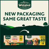 Winalot Sunday Dinner Pouches In Gravy 40x100g