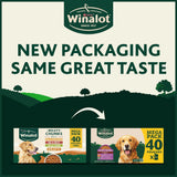 Winalot Meaty Chunks In Gravy Pouches 40x100g