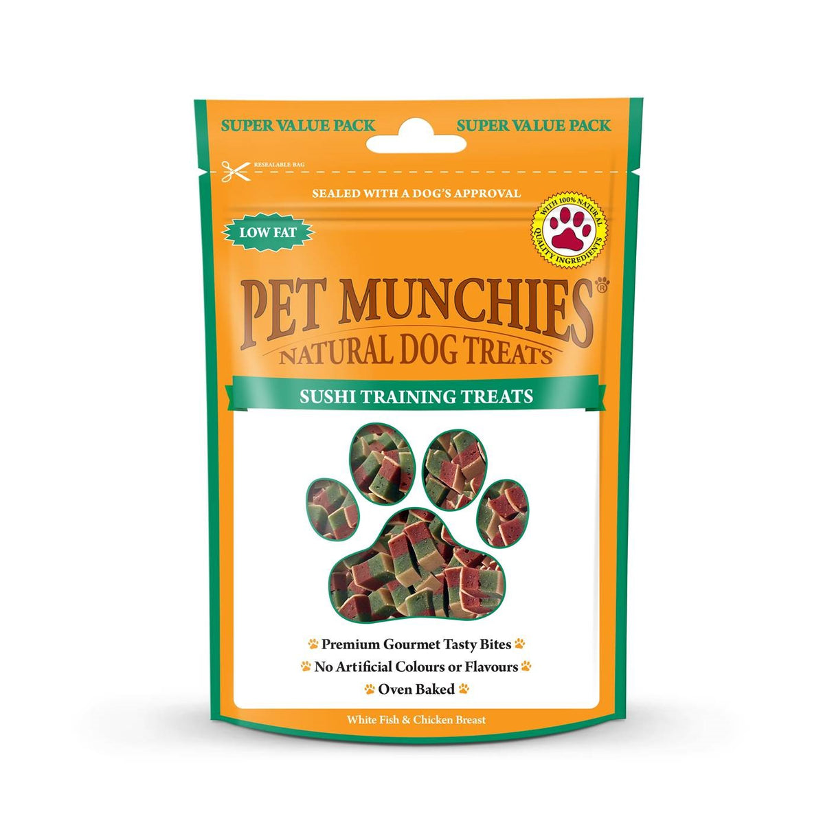 Pet Munchies Sushi Dog Training Treats 150g