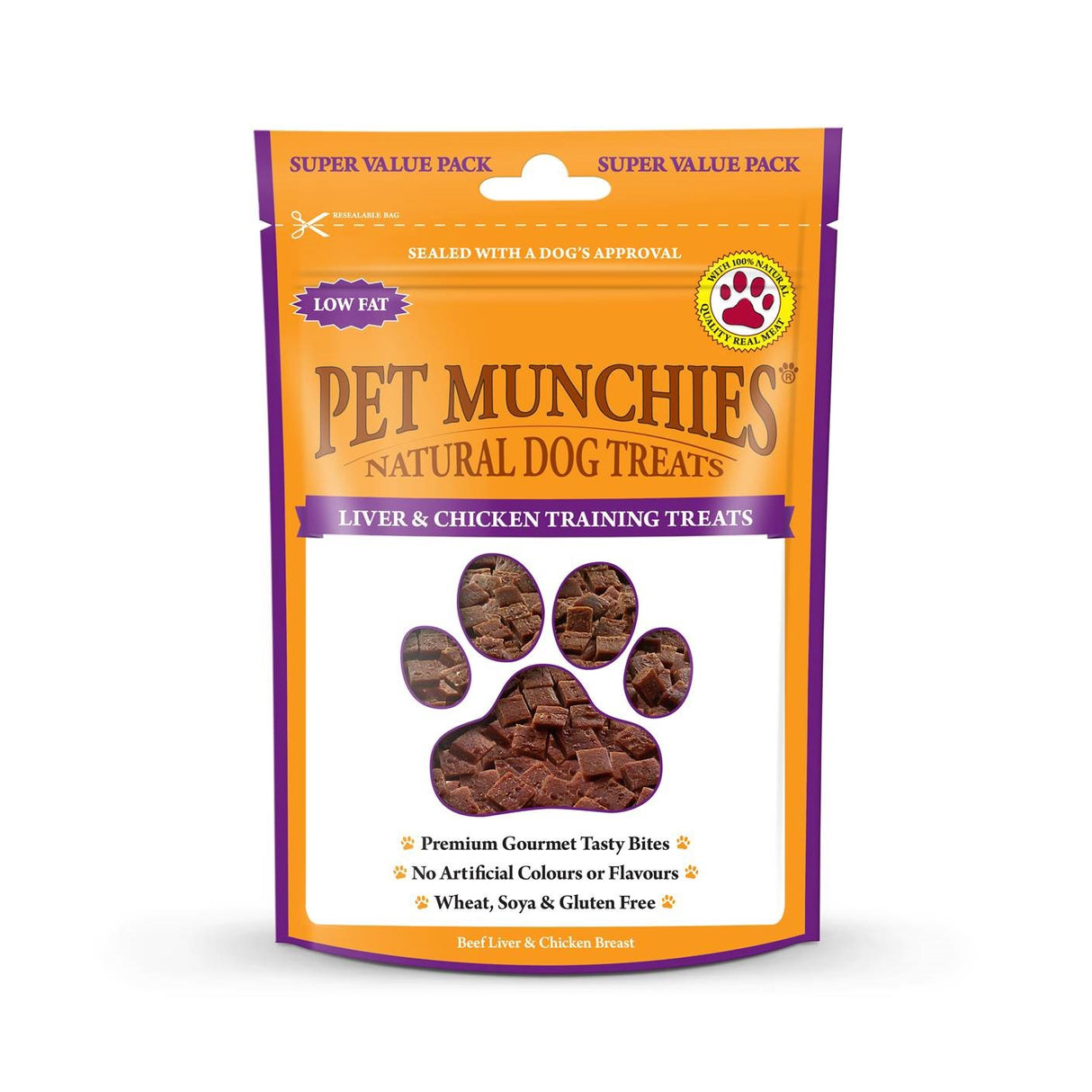 Pet Munchies Liver and Chicken Dog Training Treats 150g