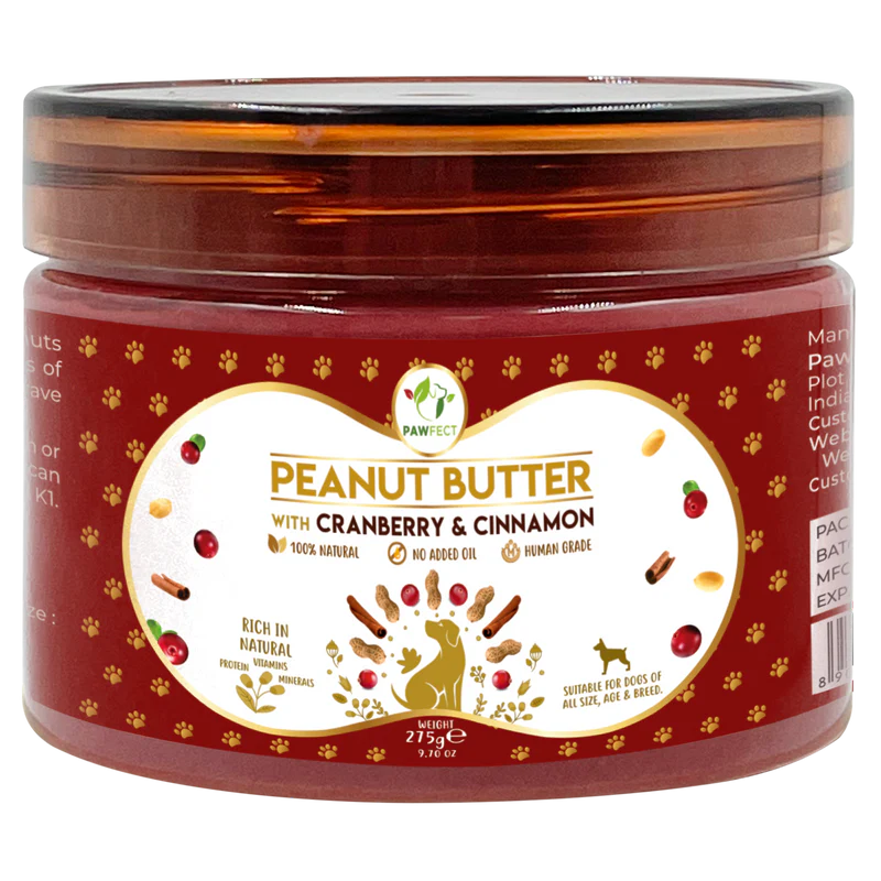 Pawfect Peanut Butter, Cranberry & Cinnamon 275g
