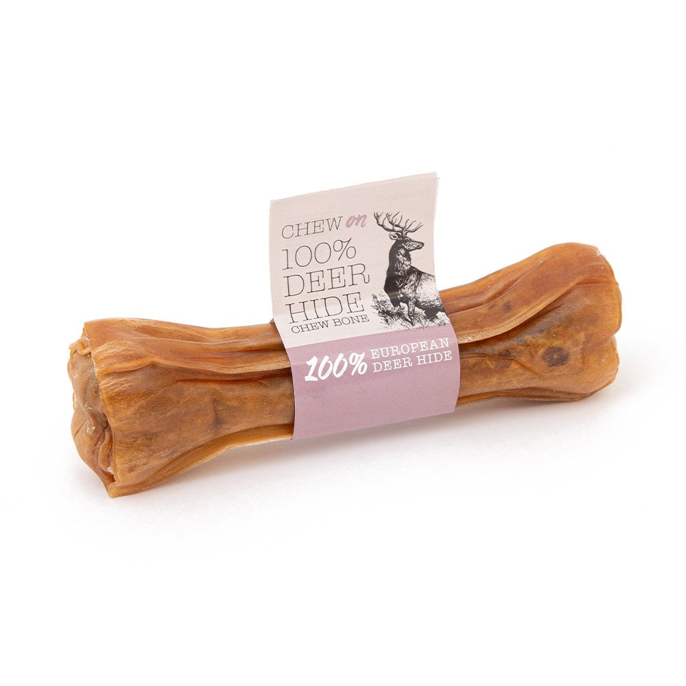 Chew On 100% Deer Hide 12cm