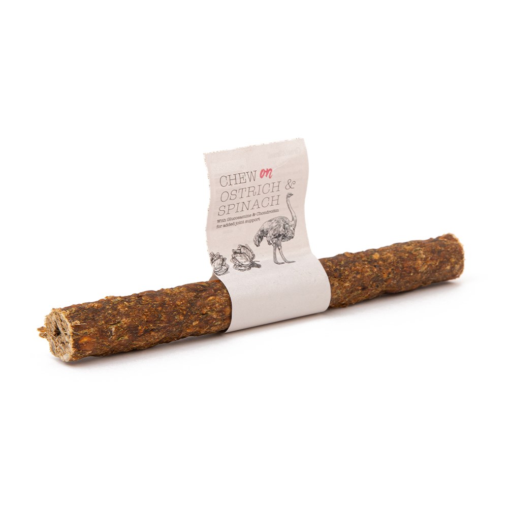 Chew On Ostrich & Spinach Stick