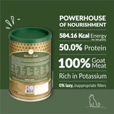 Pawfect Nature's Feast Freeze Dried Cat Treats Goat Meat 150g