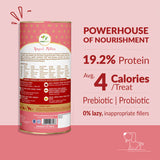 Pawfect Yogurt Melties Pre and Probiotic Dog Treats with Strawberry, Apple, Papaya & Burdock Root 38g