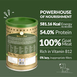 Pawfect Nature's Feast Freeze Dried Dog Treats Goat Meat 150g