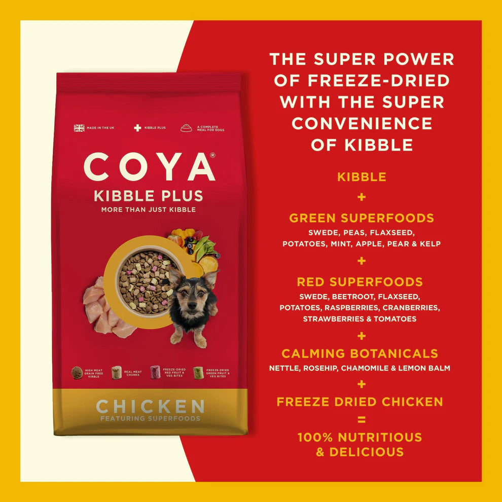 Coya Kibble Plus Adult Chicken 1.5kg