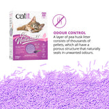 Catit Go Natural Lavender Scented Pea Husk Clumping Cat Litter 5.6kg