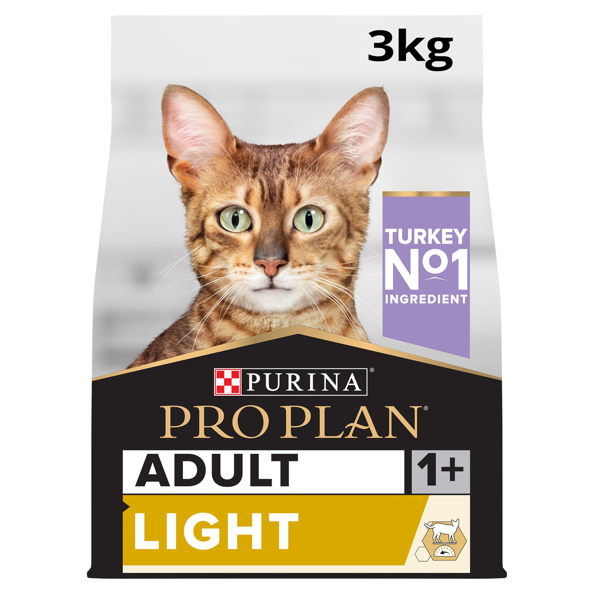 Pro Plan Cat - Adult Light Turkey 3kg