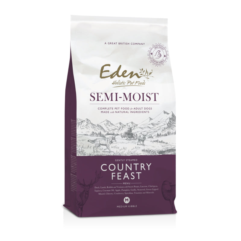 Eden Dog - Semi-Moist Country Feast 2kg