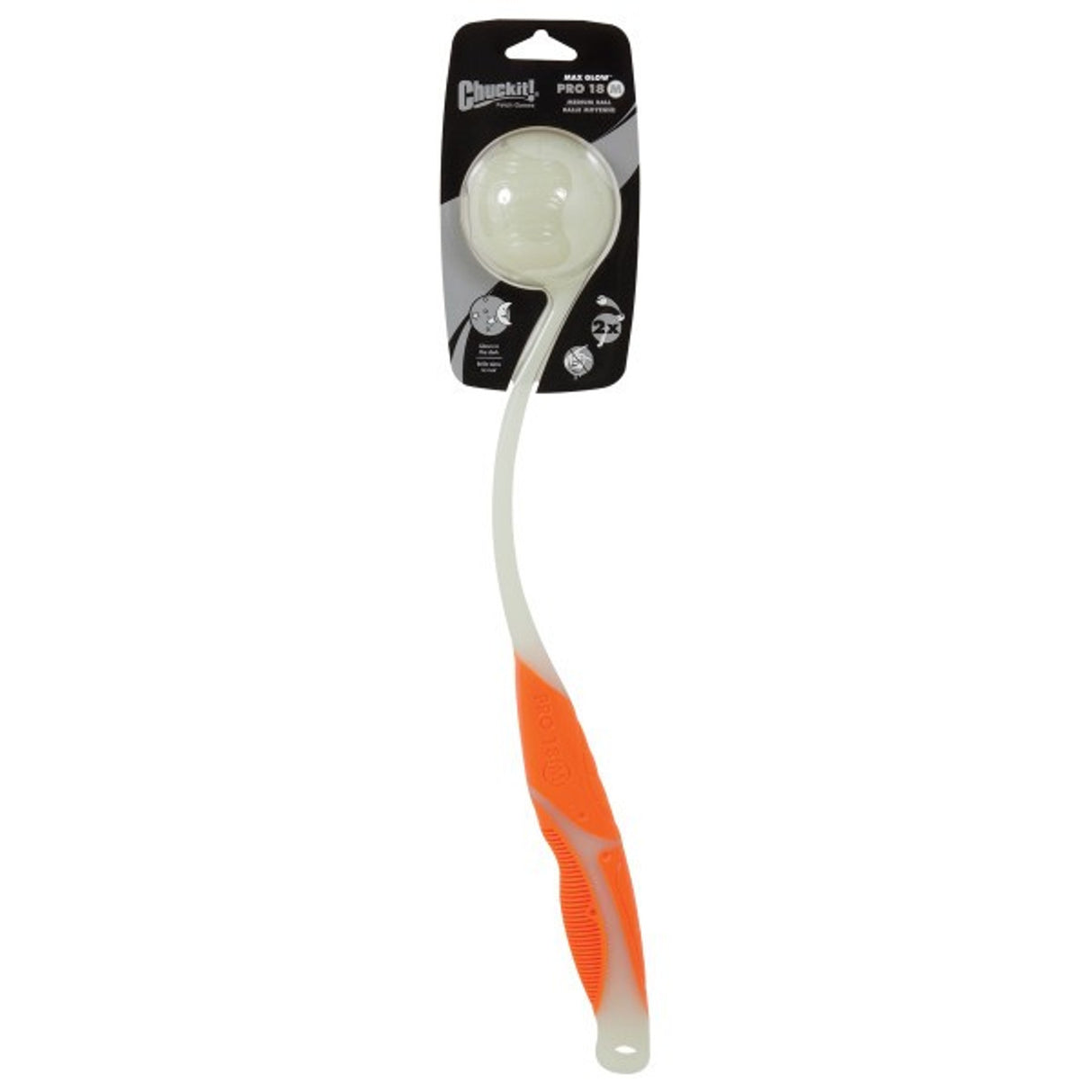 Chuckit Max Glow Launcher With Glow Ball 18M Pro