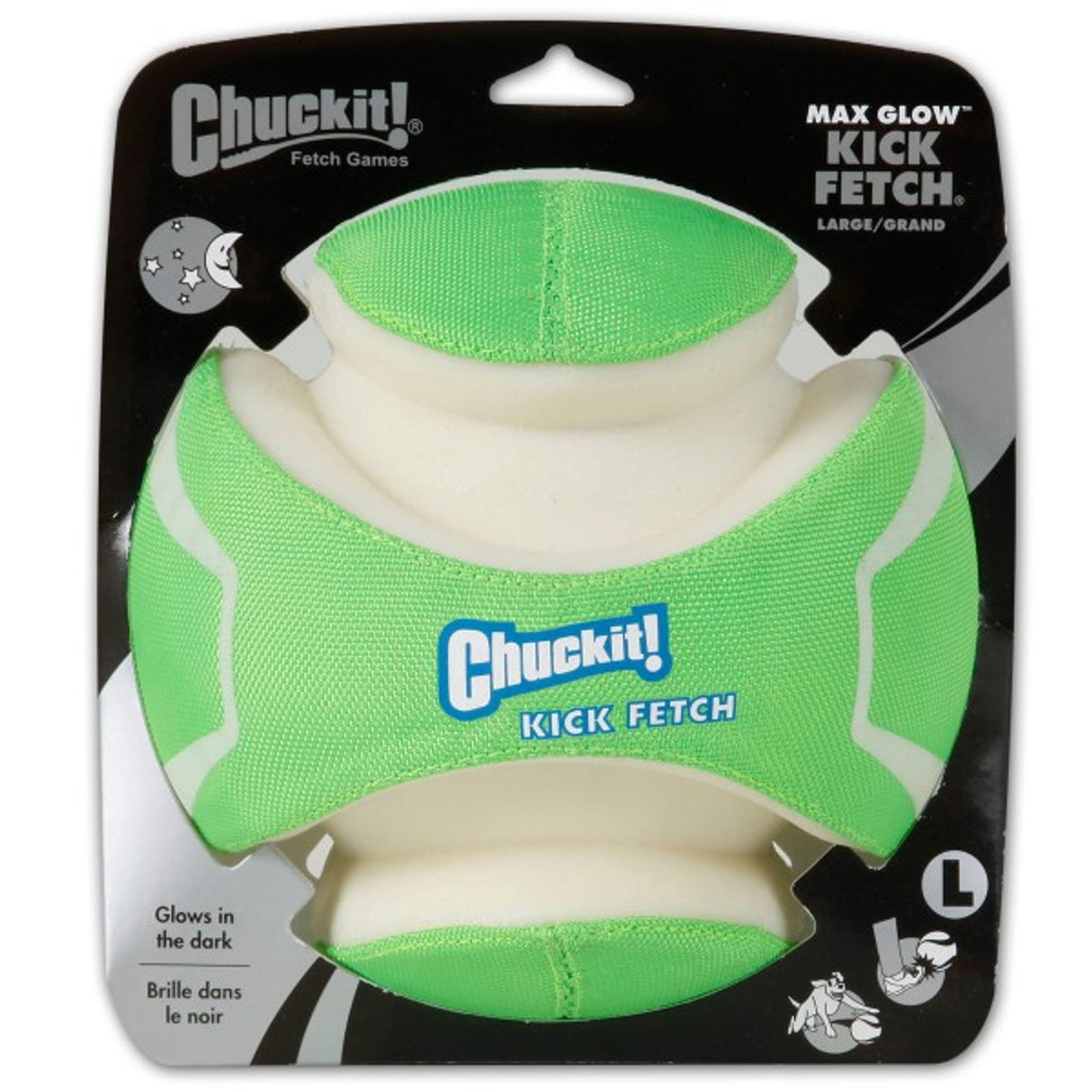 Chuckit Max Glow Kick Fetch Small 15cm