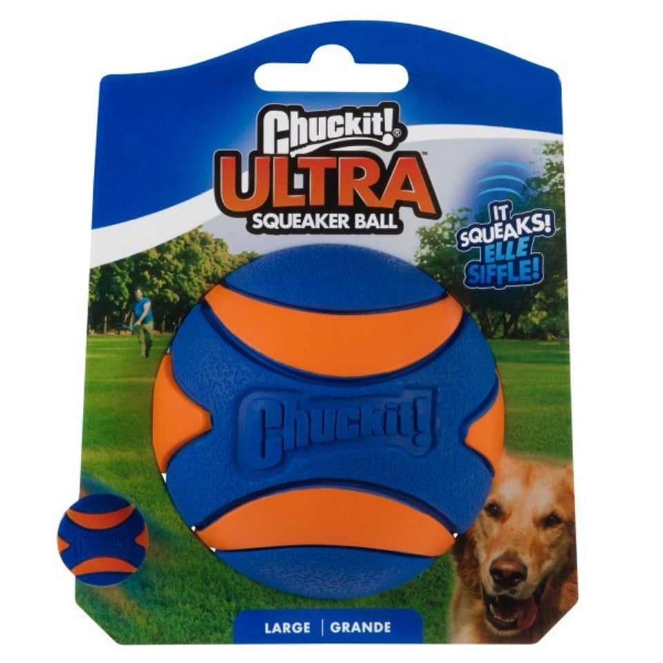 Chuckit Ultra Squeaker Ball Large 7.3cm