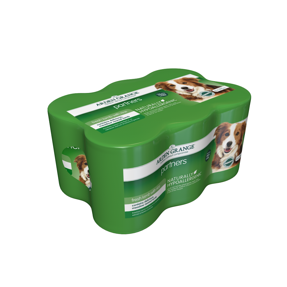 Arden Grange Dog - Lamb with Rice Tins 6x395g